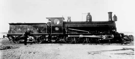 SNJ engine No. 5 at Svartön year 1890