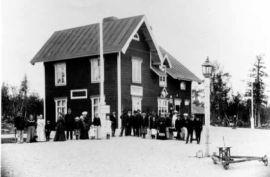 Kalixfors station year 1904