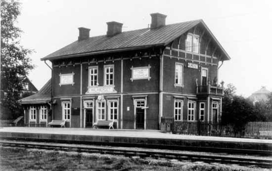 Malmberget station year 1930