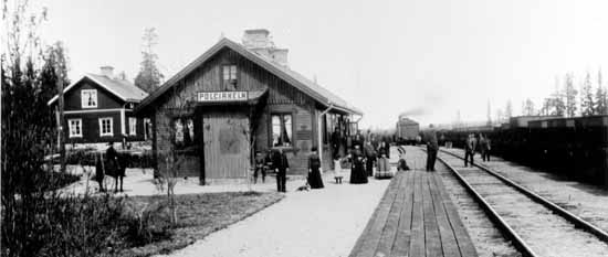 the station Artic Circle year 1903