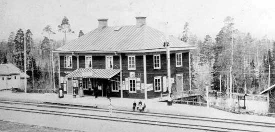Ragunda station year 1889