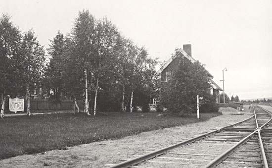 Hedenäsets station 1928