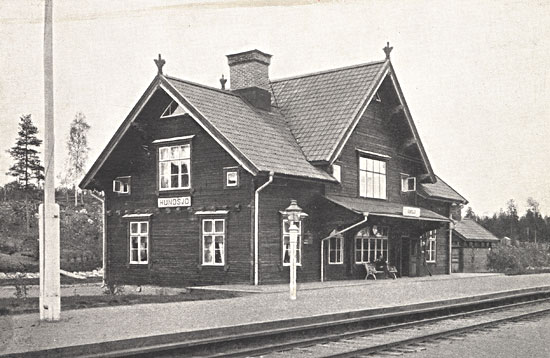 Hundsjö station 1910