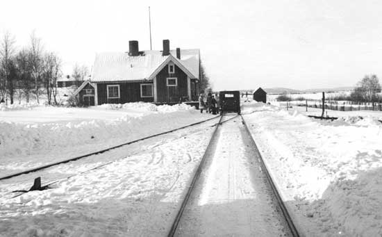 Risuddens station på 1940-talet