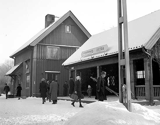 Nyköping östra på 1940-talet