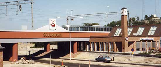 The new station at Söderhamn