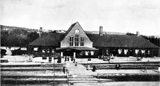 Sundsvall present station year 1930