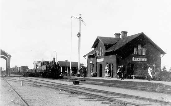 Folesta station year 1910