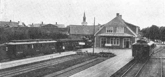 Tidaholms station 1926