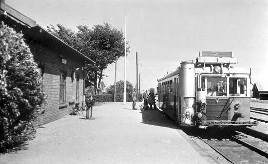 Skivarp station year 1944