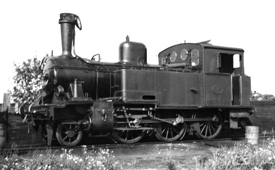 UEJ engine No 2 at Uppsala norra year 1937