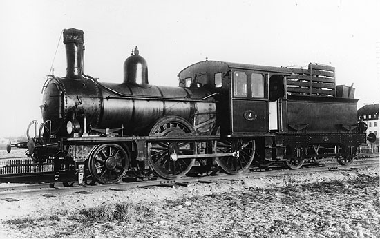 UEJ engine No 4 at Uppsala norra year 1920.