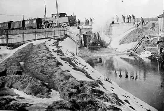 Subway crossing between UGJ and GOJ year 1916
