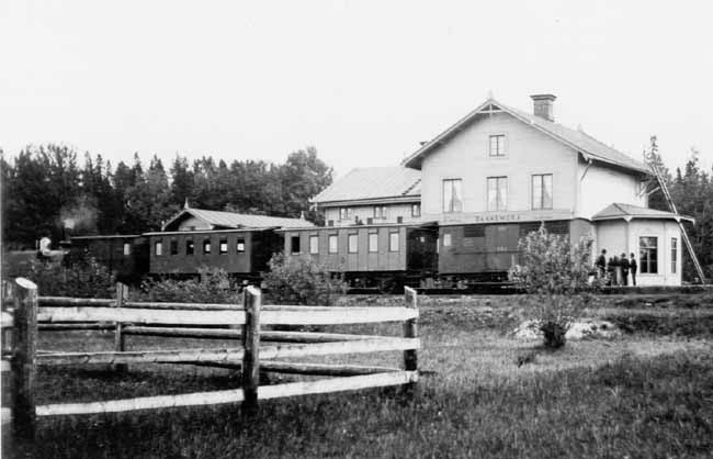 Dannemora station year 1900