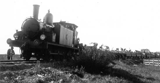 UGJ engine class E No 5 at Tolfta year 1918