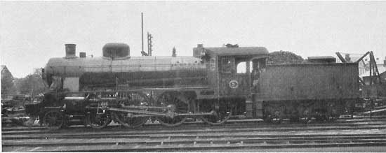 UGJ fourcylinder engine class Bb No 31 year 1918
