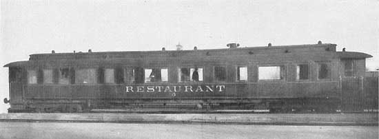 Dining car class BCo3 No 5 year 1925