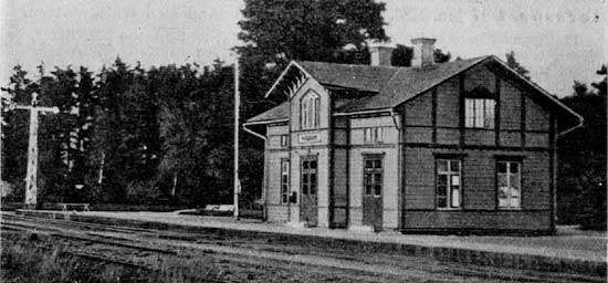 Vedum station year 1925