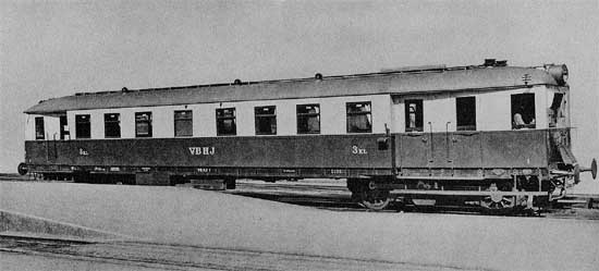 VBHJ engine car No 1 class MC0