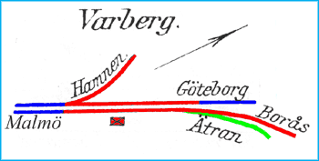 Drawing Varberg year 1921