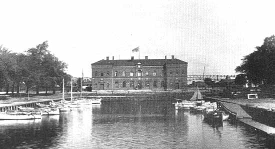 MYJ station Malmö Västra year 1925