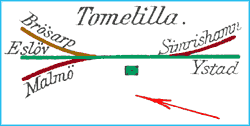 The railways in Tomelilla