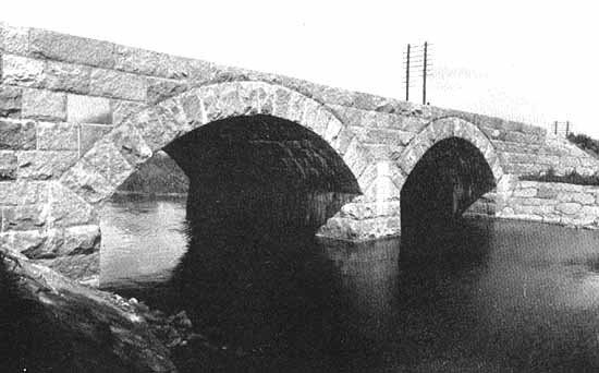 Ystad - Eslövs Järnvägs, YEJ, bridge over Nybroån