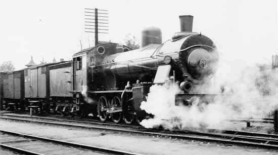 SJ steamengine class Mb 650