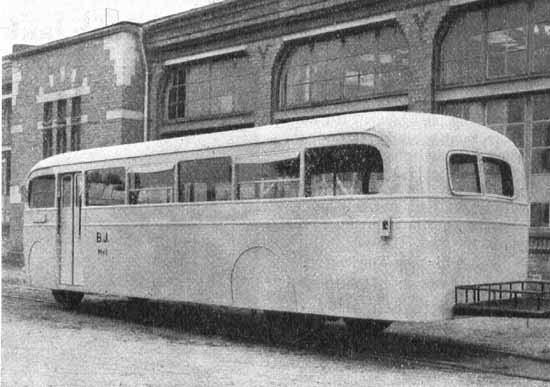 The first railcar from NOHAB year 1933. 