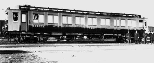 Rail motorcoach at SGGJ year 1926