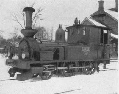 SCJ steam engine ""GERDA" year 1875.