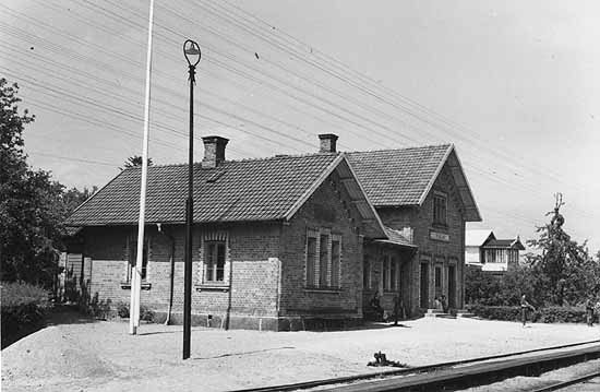 Trensum station year 1940