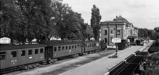 Kristianstad station year 1947