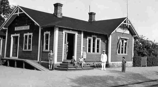 Ronneby Redd station year 1940