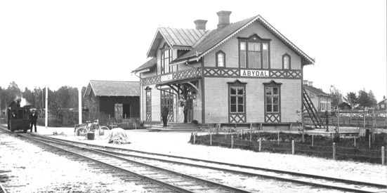 Åbydal station 1906