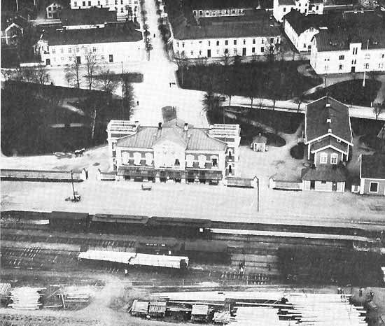 Eksjö station year 1924