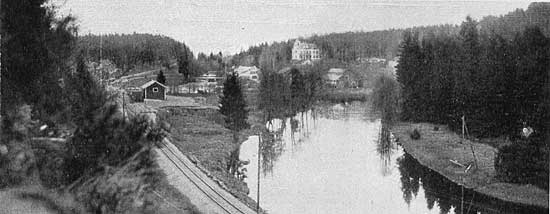Strömsfors station year 1925