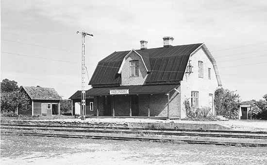 SGJ, Hablingbo station  year 1955