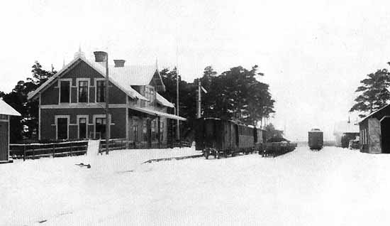 Slite station year 1925