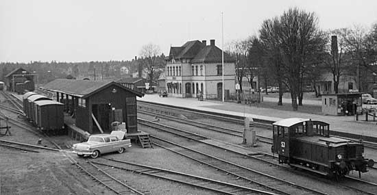 Berga station April 1964