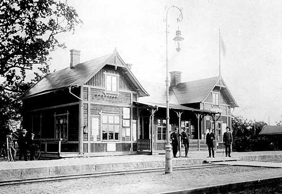 Ljungbyholm old station 1910