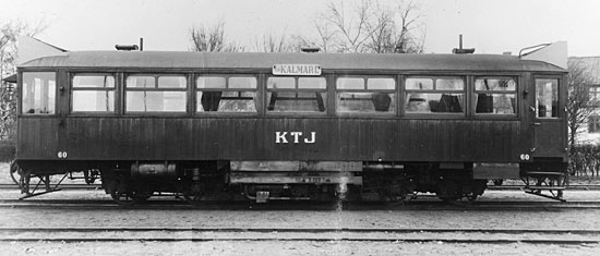 KTsJ railcar No 60 year 1935
