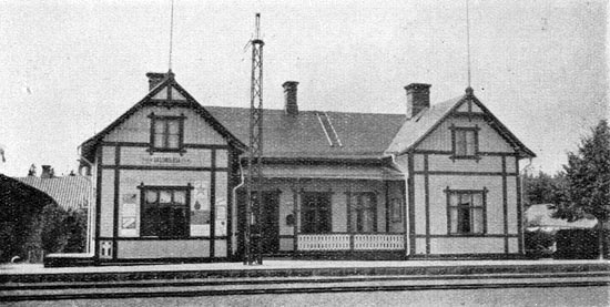 Vassmolösa station year 1925