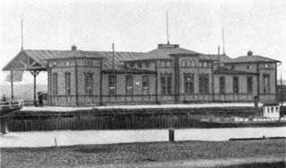 The first station at Köping