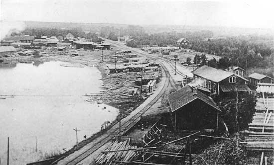 Bolmen station year 1900