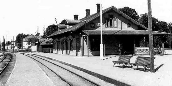 Ryd station year 1940