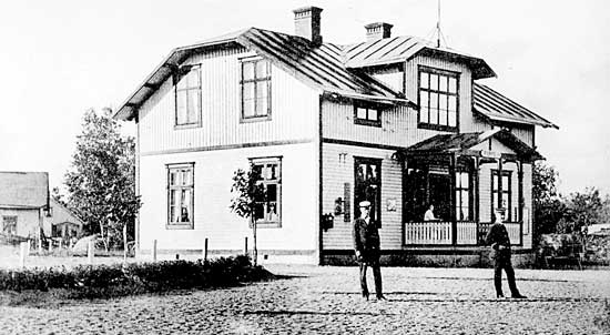 Påryd station year 1915
