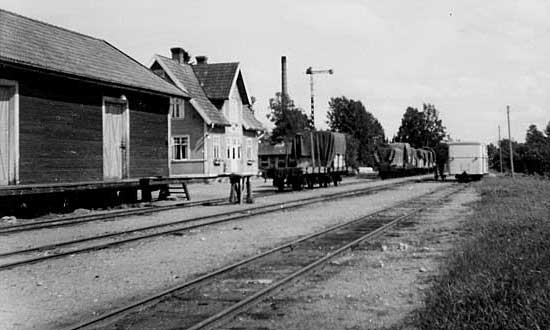Fagerhult station year 1950