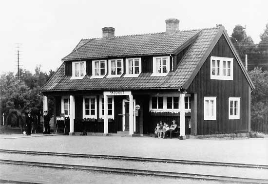 Skoghult station year 1930