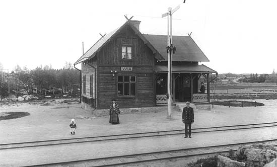 Wia, Via station at NHJ year 1898